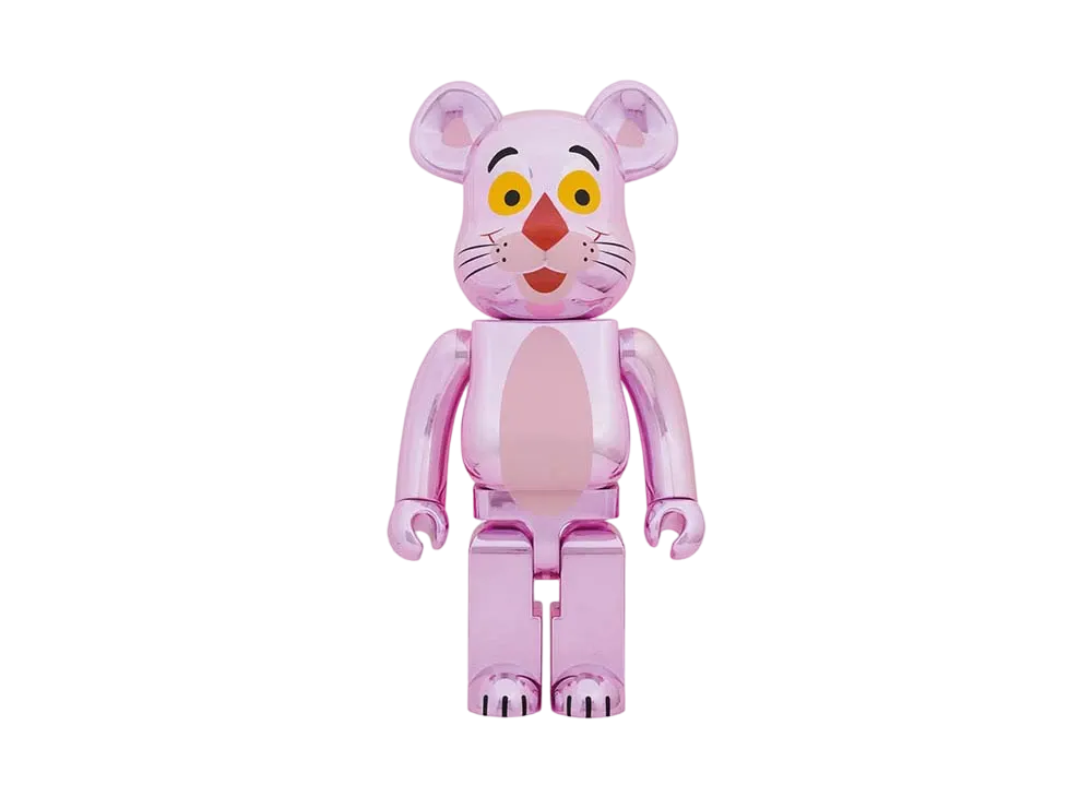 Bearbrick PINK PANTHER CHROME Ver.1000%
