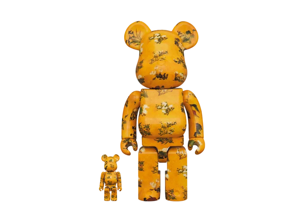 Bearbrick Ito Jakuchu "One Hundred Flowers" 100% & 400%