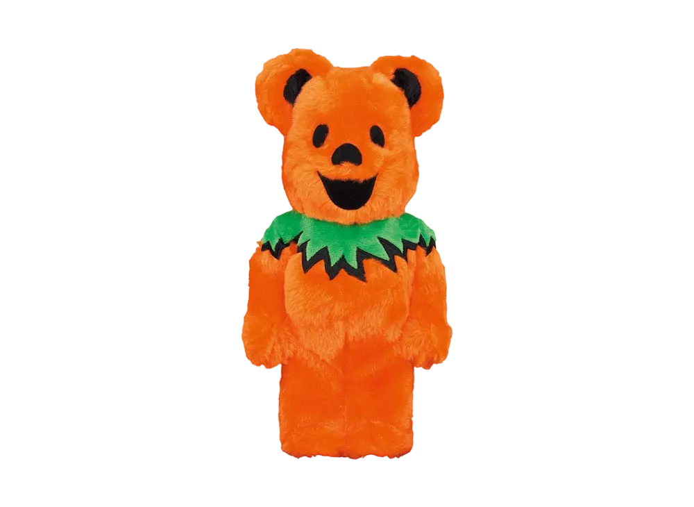 Bearbrick GRATEFUL DEAD DANCING BEARS COSTUME Ver. ORANGE 400%