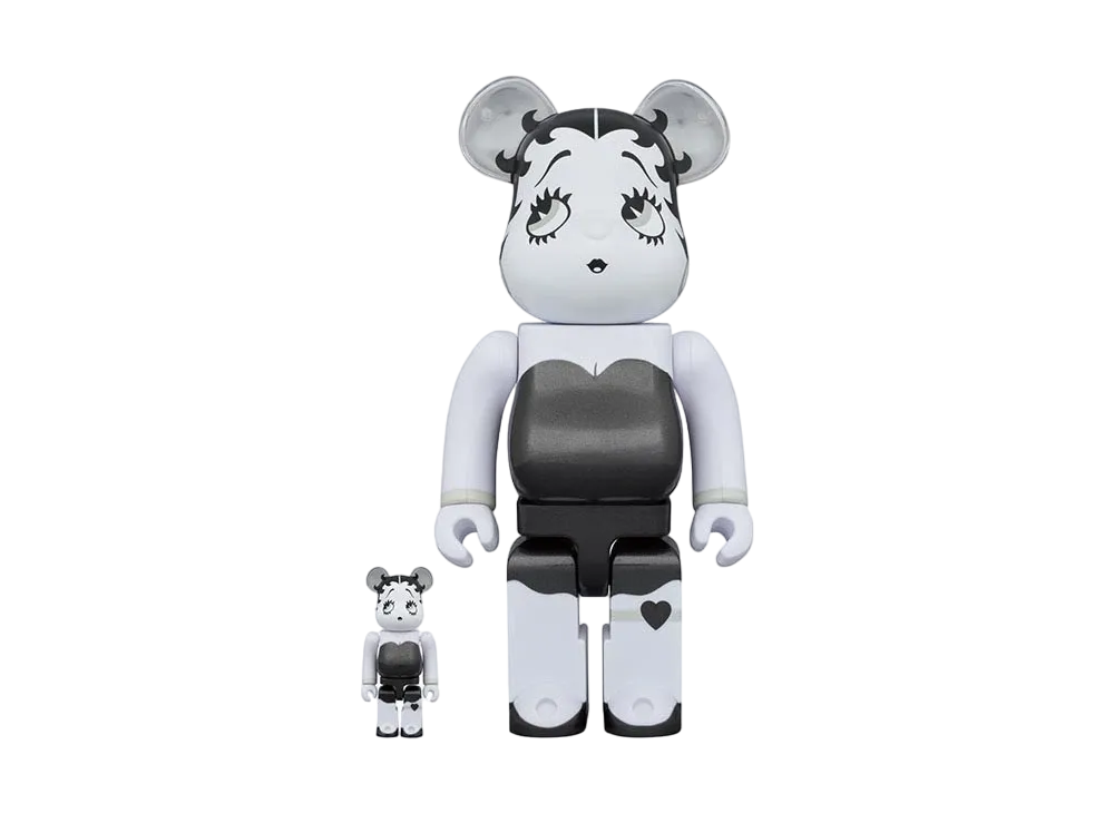 Bearbrick Betty Boop(Tm) Black & White Ver. 100% & 400%