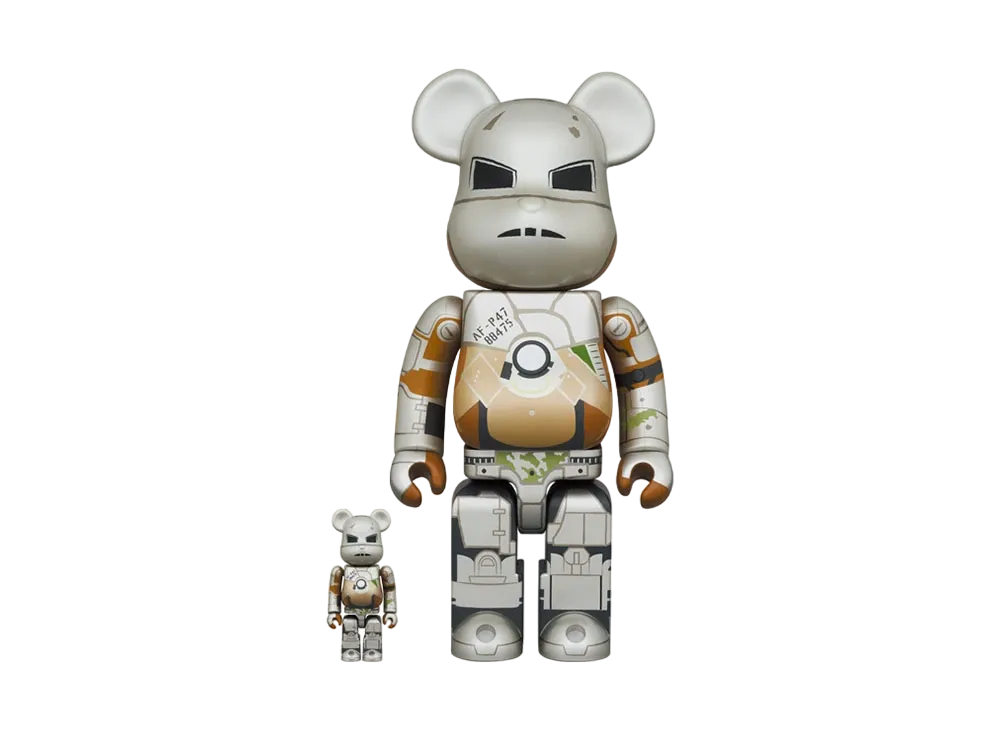 Bearbrick Iron Man Mark I 100% & 400%