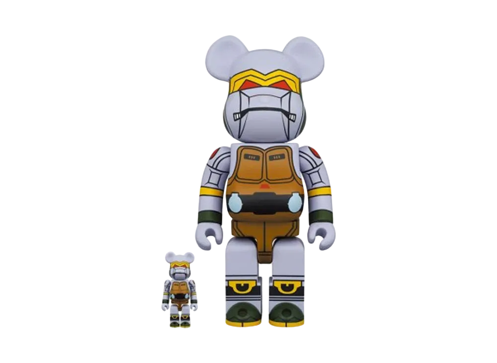 Bearbrick Metalhead 100% & 400%