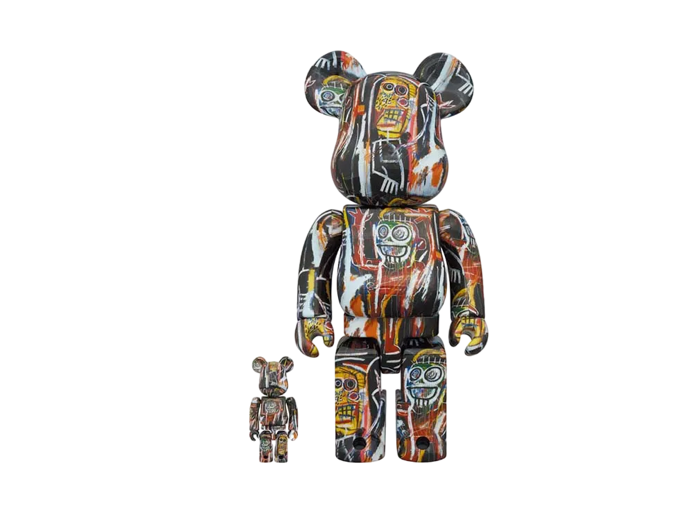 Bearbrick JEAN-MICHEL BASQUIAT #11 100% & 400%