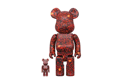 Bearbrick Amplifier Red 100% & 400%