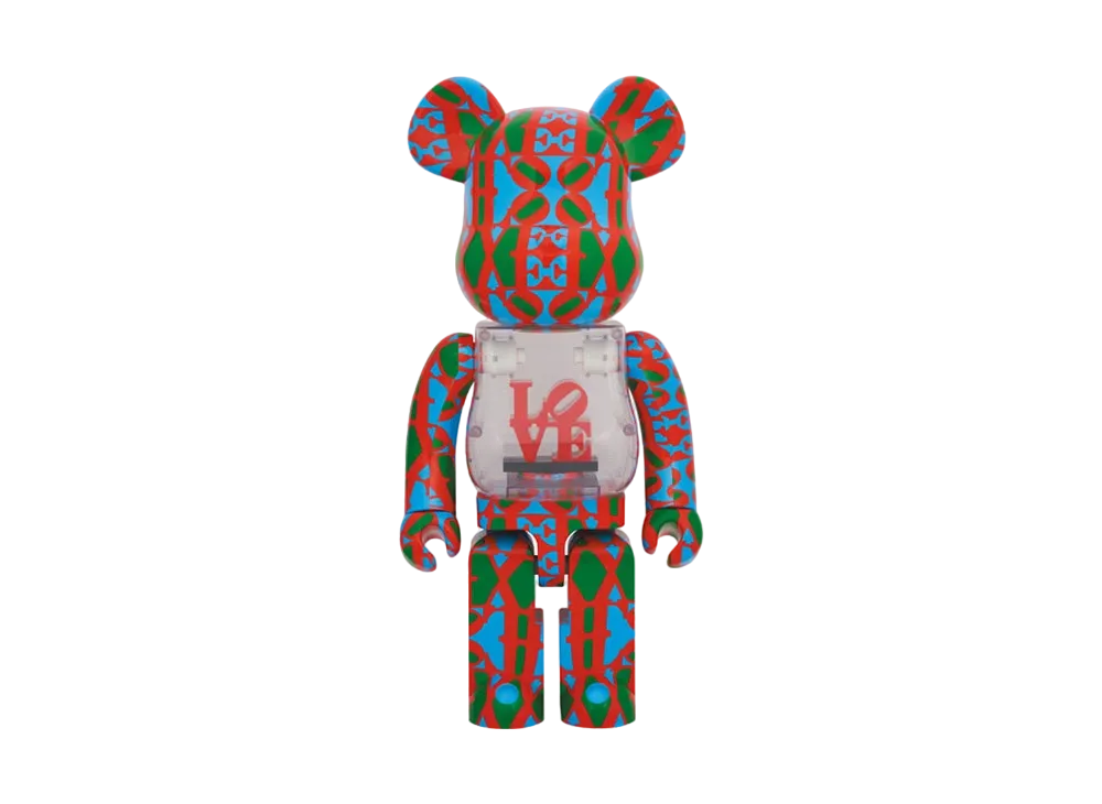 Bearbrick Robert Indiana "LOVE" 1000%