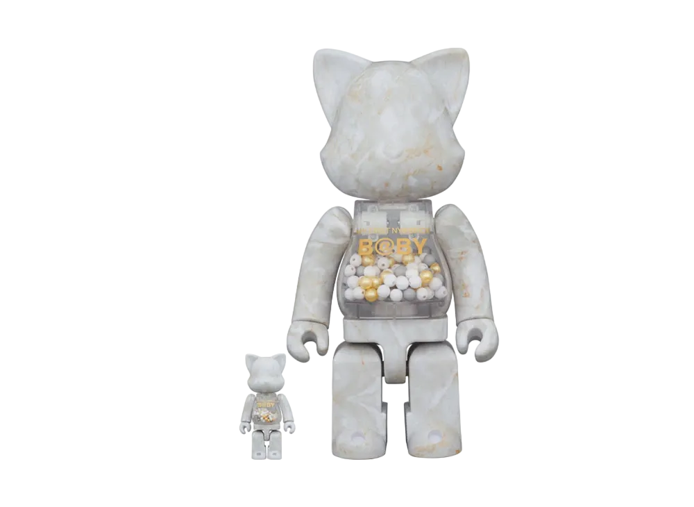 Bearbrick My First NY@BRICK B@BY Marble Ver. 100% & 400%