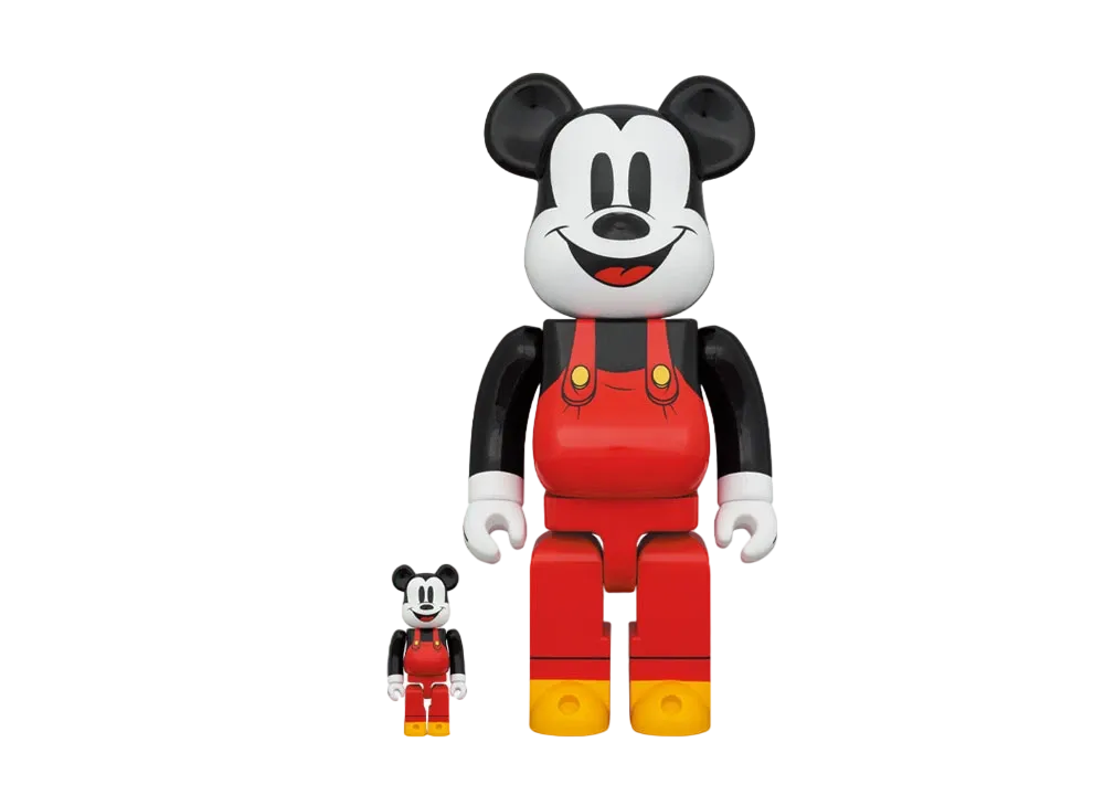 Bearbrick Mickey Boat Builders 100% & 400%