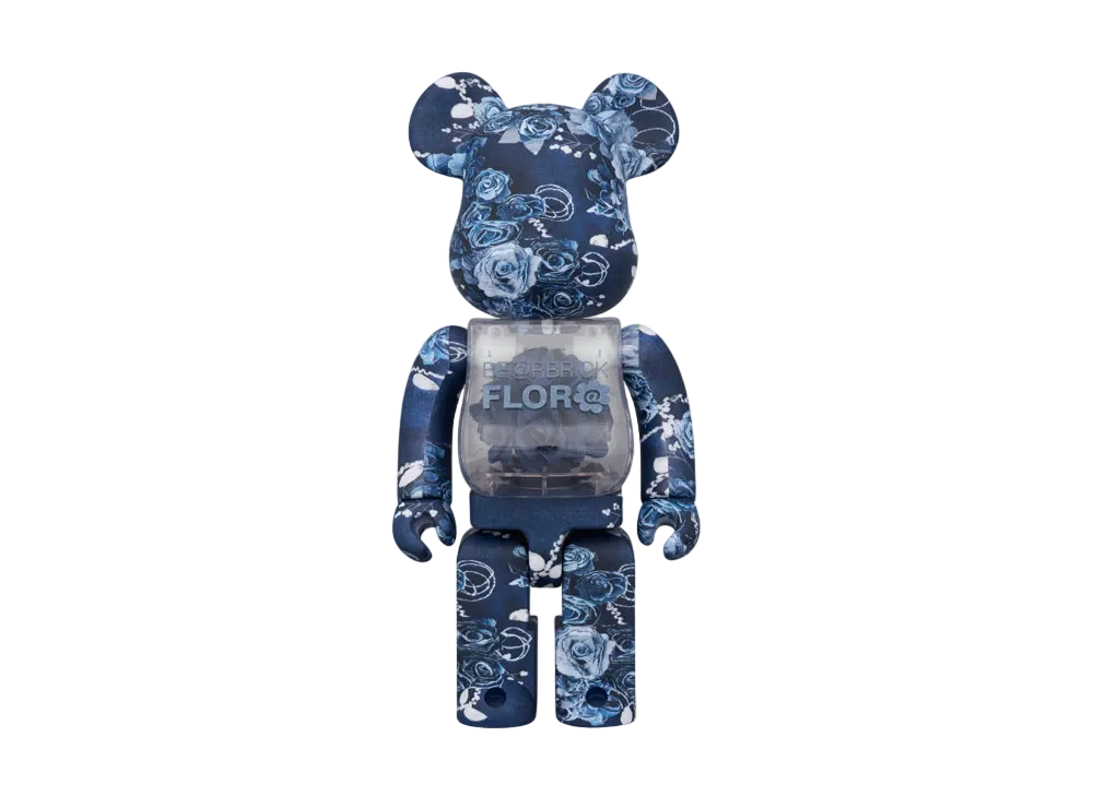 Bearbrick Flor Denim 400%