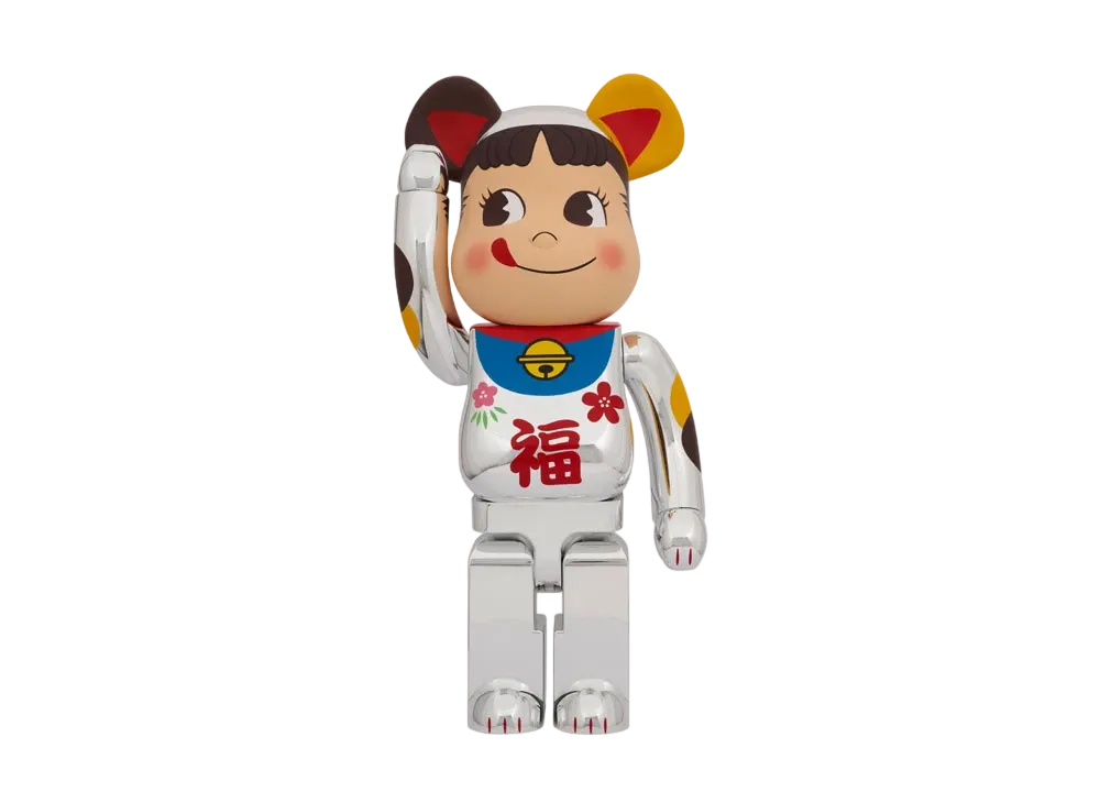 Bearbrick Manekineko Peko-Chan Ginmekki 1000%