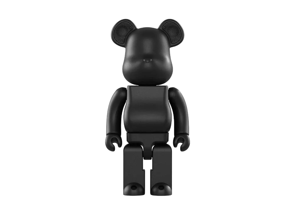 Bearbrick Audio 400% Portable Bluetooth(R) Speaker Black