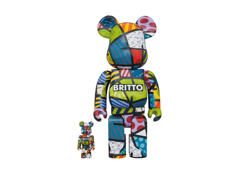 Bearbrick Romero Britto 100% & 400%