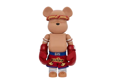 Bearbrick Muay Thai Red 1000%