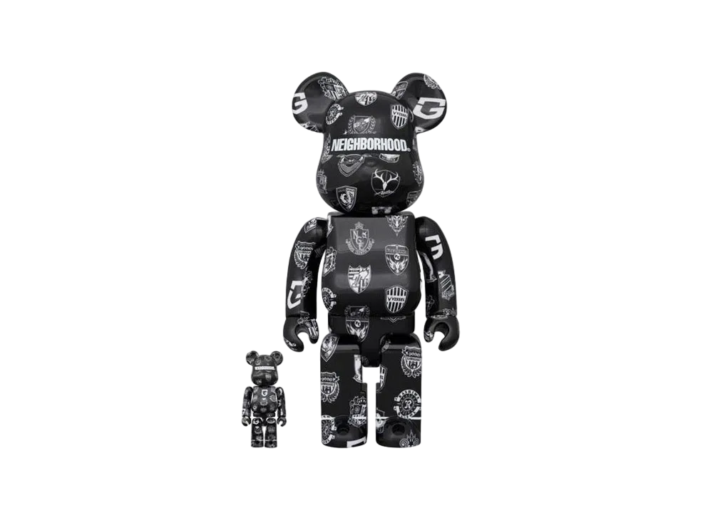 Bearbrick Neighborhood x J.League 30th Anniv. 100% & 400%