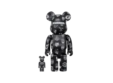 Bearbrick Neighborhood x J.League 30th Anniv. 100% & 400%