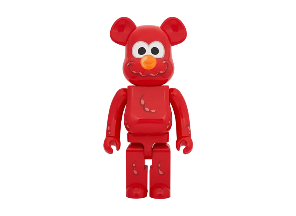 Bearbrick Coin Parking Delivery x Sesame Street Elmo (CPD Ver.) 1000%