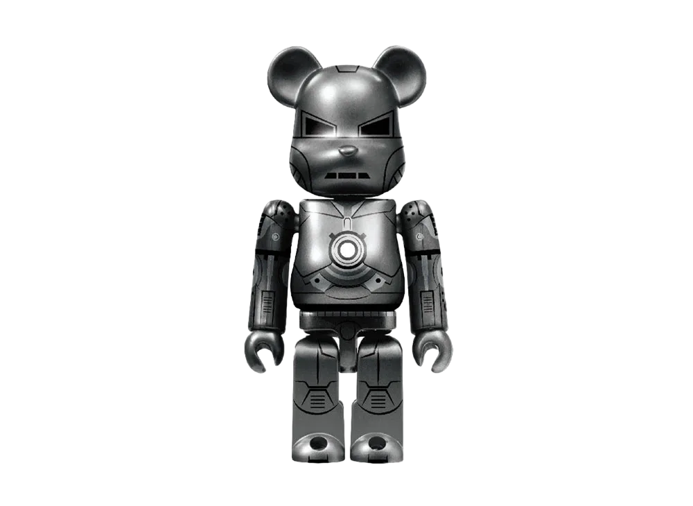 Bearbrick x Marvel Infinity Saga Iron Man Happy Lottery Bearbrick Award 17 [Iron Monger] 100% "Multi"