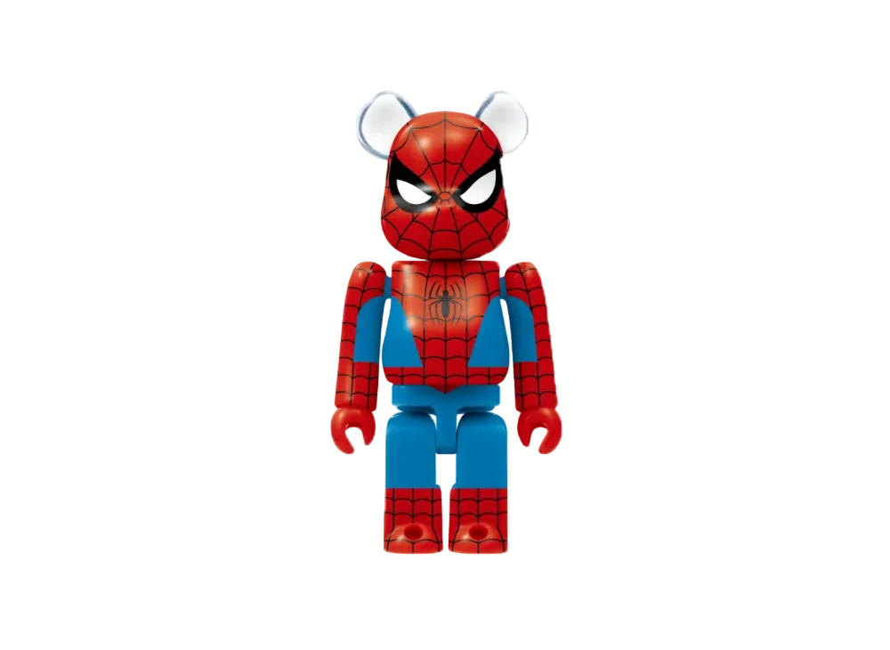 Bearbrick x Marvel SPIDER-MAN Happy Lottery Bearbrick Award 1 Spider Man