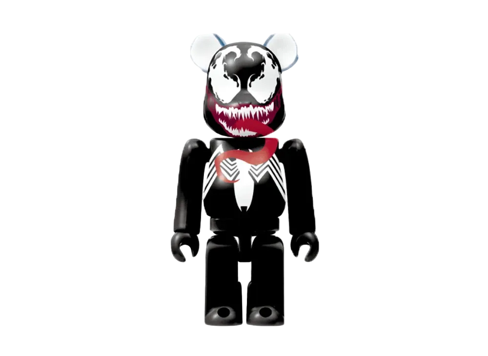 Bearbrick x Marvel SPIDER-MAN Happy Lottery Bearbrick Award 2 Venom