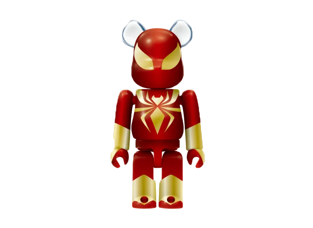 Bearbrick x Marvel SPIDER-MAN Happy Lottery Bearbrick Award 3 Iron Spider