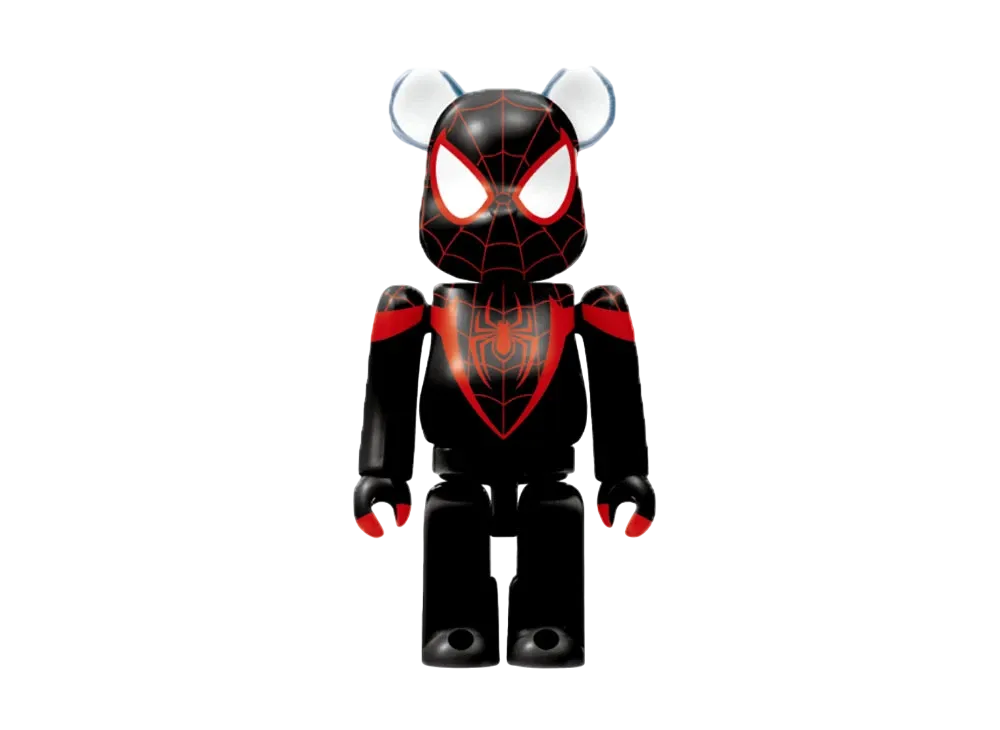 Bearbrick x Marvel SPIDER-MAN Happy Lottery Bearbrick Award 7 Spider Man (Miles Morelas)