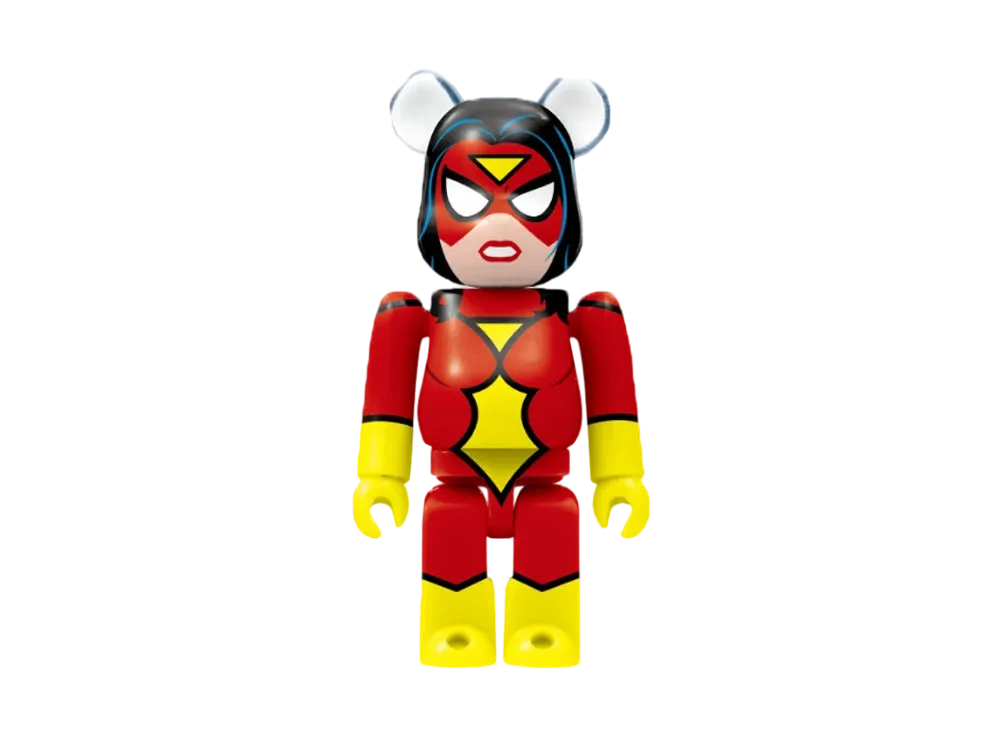 Bearbrick x Marvel SPIDER-MAN Happy Lottery Bearbrick Award 9 Spider Woman