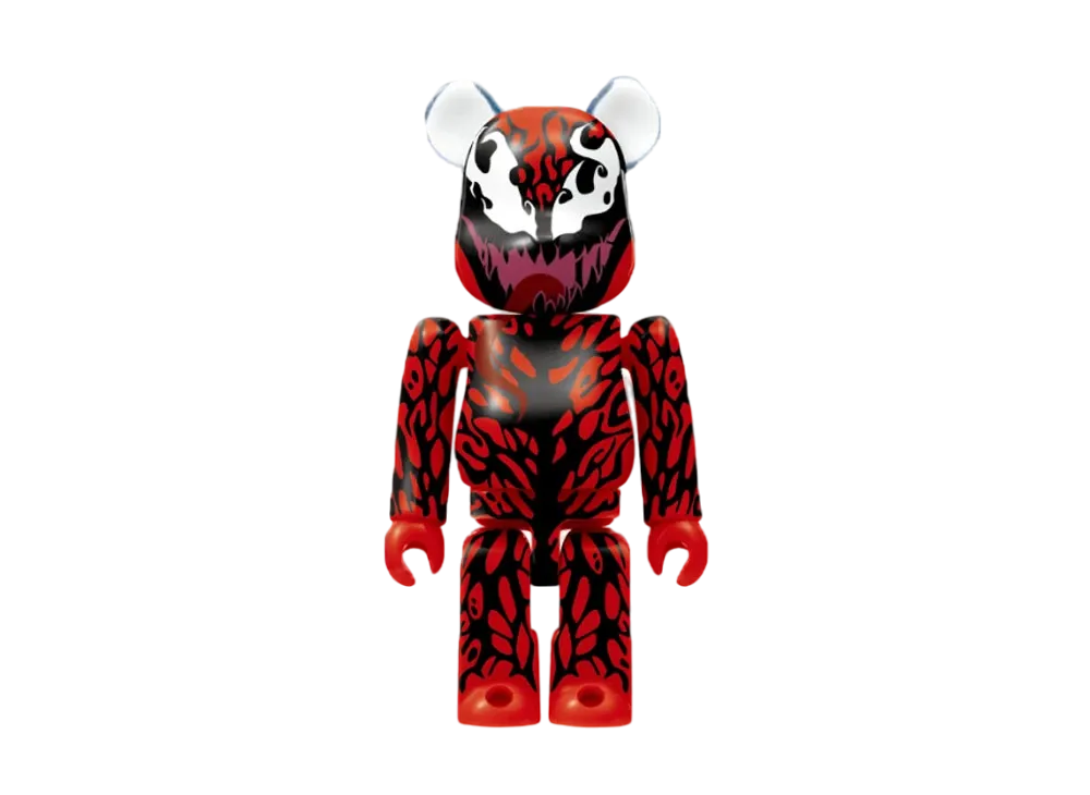 Bearbrick x Marvel SPIDER-MAN Happy Lottery Bearbrick Award 12 Carnage
