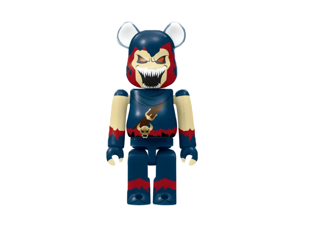 Bearbrick x Marvel SPIDER-MAN Happy Lottery Bearbrick Award 18 Demogoblin
