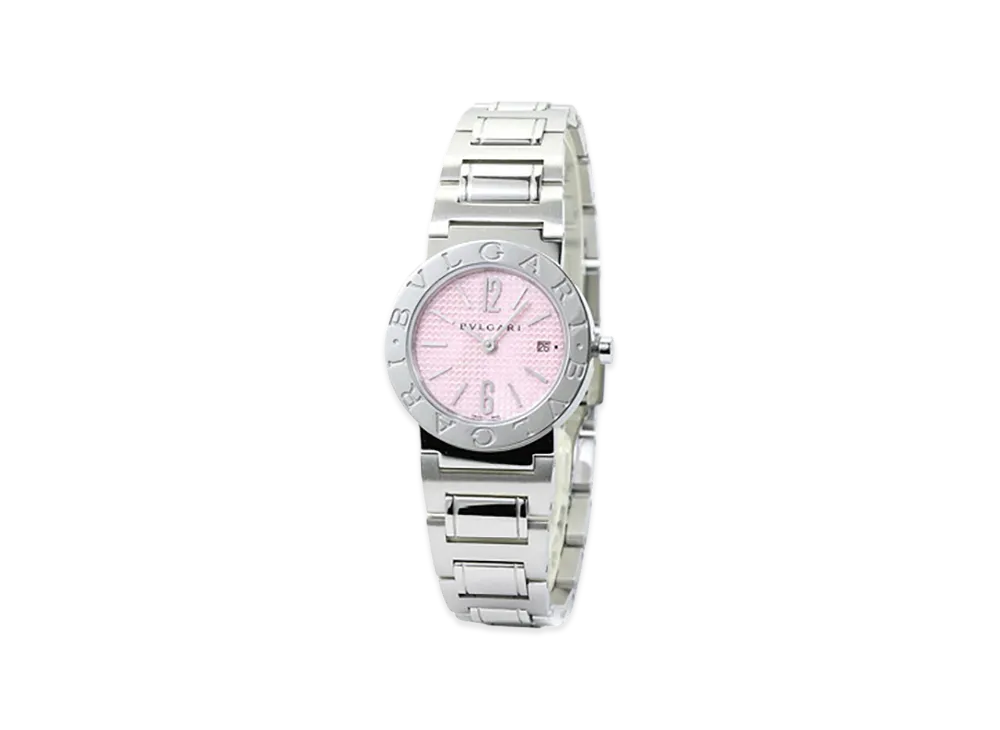BVLGARI Women's Bvlgari Bvlgari "Silver/Pink Shell"