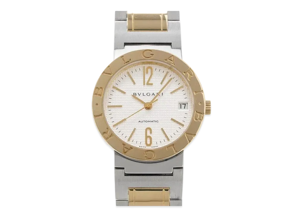 BVLGARI Bvlgari Bvlgari "Silver/Stainless Steel/Yellow Gold"