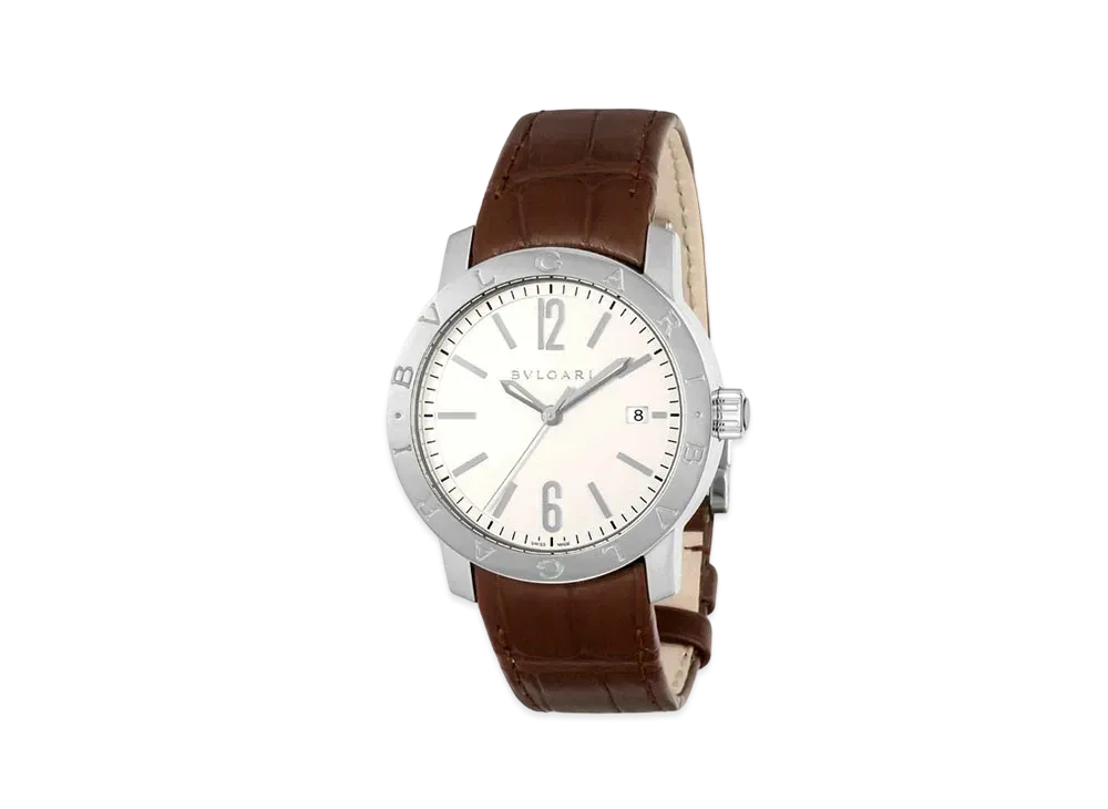 BVLGARI Bvlgari Bvlgari Solo Tempo "Silver/Stainless Steel"