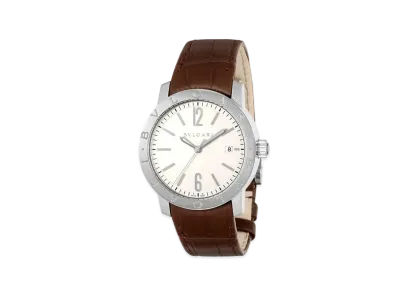 BVLGARI Bvlgari Bvlgari Solo Tempo "Silver/Stainless Steel"