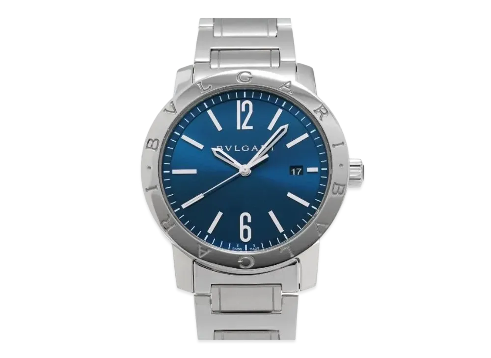 BVLGARI Bvlgari Bvlgari "Blue/Stainless Steel/Silver"
