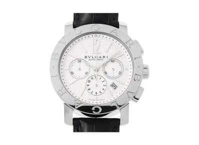 BVLGARI Bvlgari Bvlgari Chronograph "White/Stainless Steel/Black"