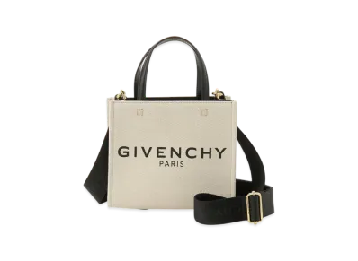 GIVENCHY G Tote Mini Tote Bag "Beige/Black"