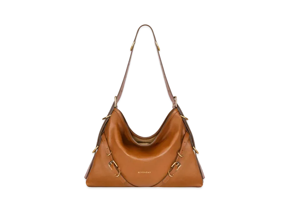 GIVENCHY Medium Voyou Bag in Leather "Soft Tan"