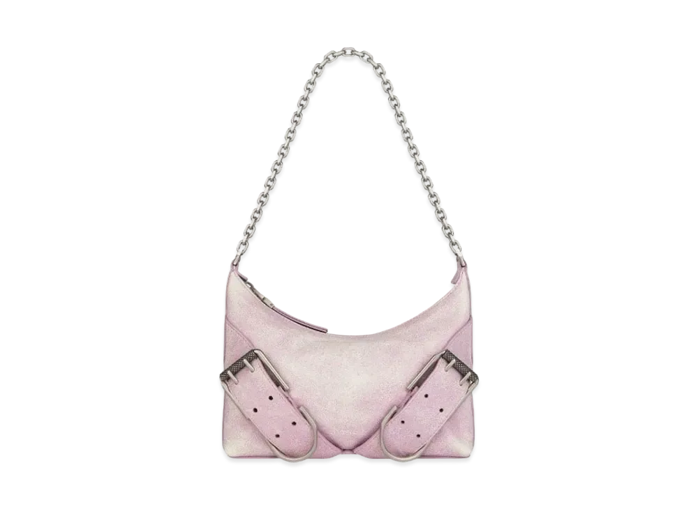 GIVENCHY Voyou Boyfriend Party Bag In Aged Leather "Old Pink"