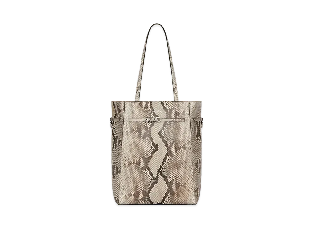 GIVENCHY Medium Voyou Tote Bag "Grey/Natural"