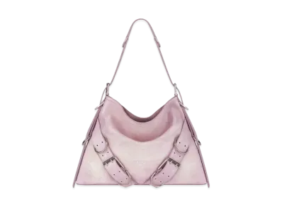 GIVENCHY Medium Voyou Boyfriend Bag In Aged Leather "Old Pink"