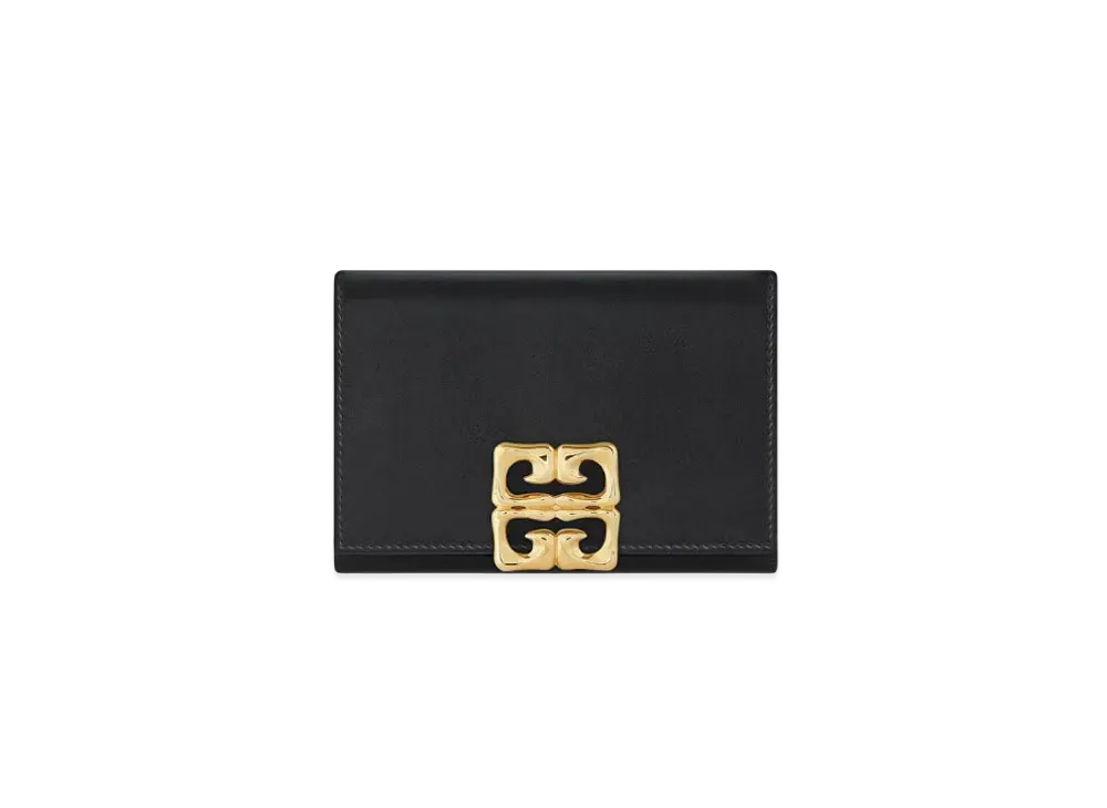 GIVENCHY 4G Liquid Wallet In Box Leather "Black"