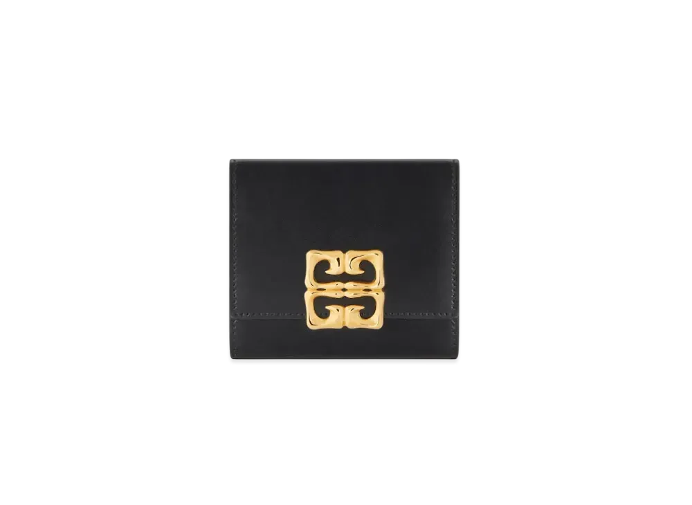 GIVENCHY 4G Liquid Wallet In Box Leather "Black"