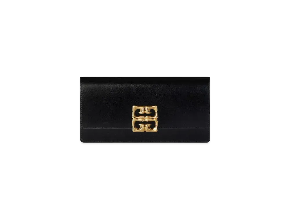 GIVENCHY 4G Wallet In Box Leather "Black"
