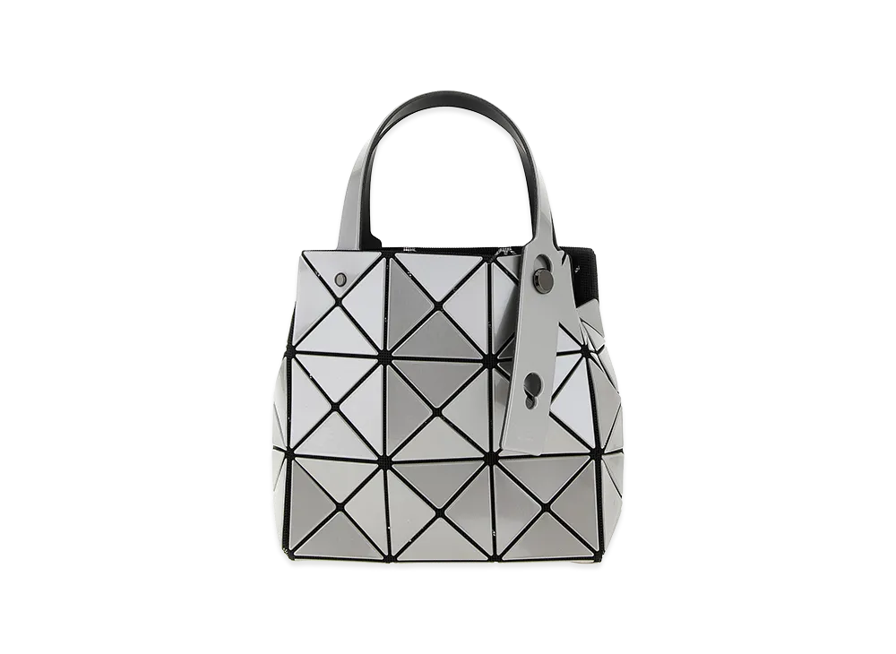 BAO BAO ISSEY MIYAKE Womens Carat Small Handbag "Silver"