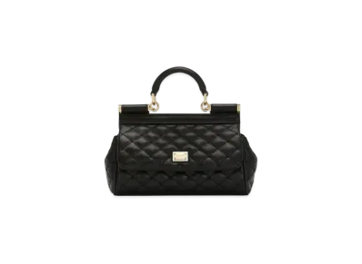 DOLCE&GABBANA Small Sicily Handbag "Black"