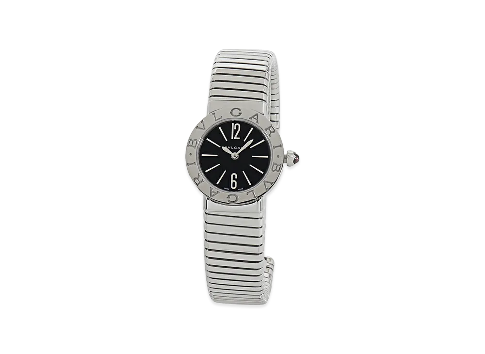 BVLGARI Women's Quartz Tubogas Bracelet 26mm "Silver/"