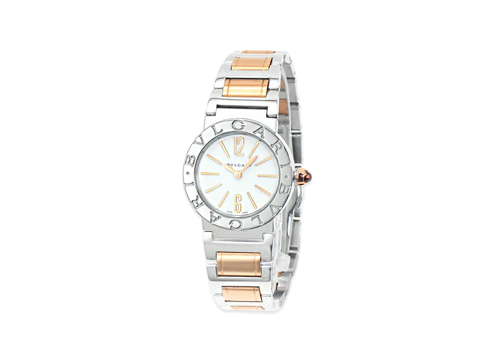 BVLGARI Women's Quartz 26mm "Gold/Silver/White"