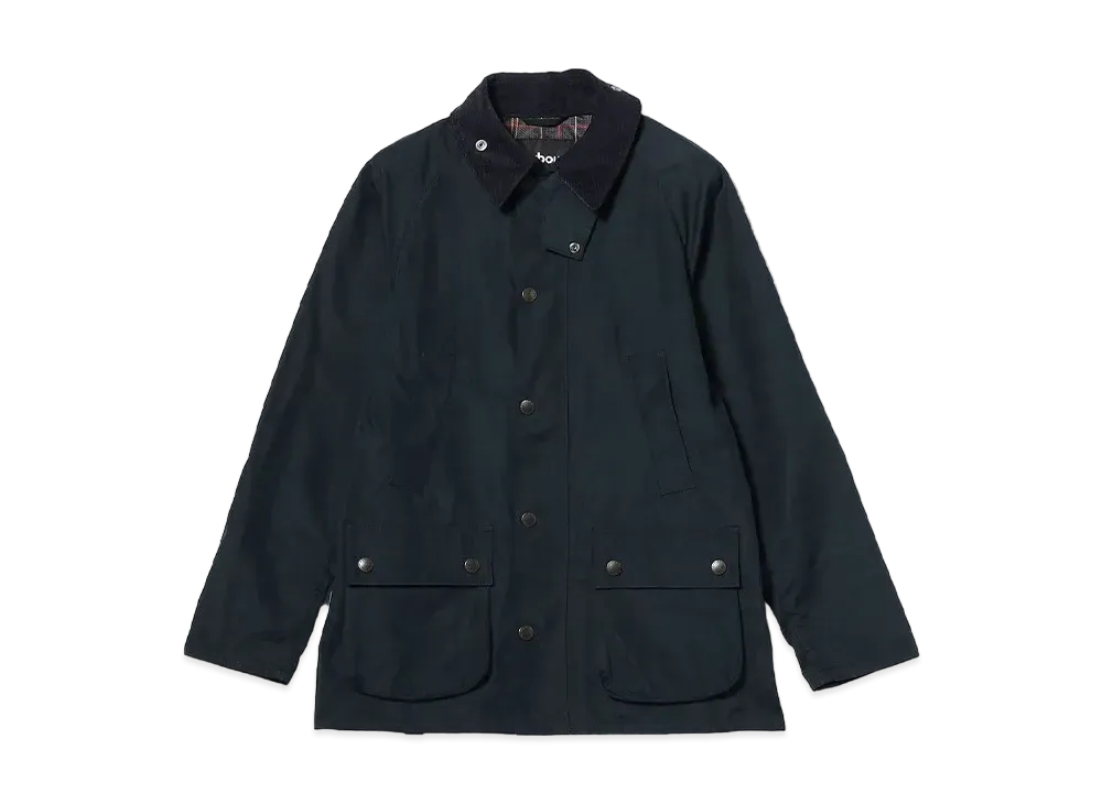 Barbour x BEAMS F Bedale SL Peach Skin Jacket "Navy"