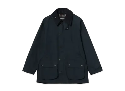 Barbour x BEAMS F Bedale Classic Fit Peach Skin Jacket "Navy"