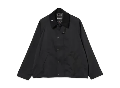 Barbour x BEAMS F Transport Jacket Mix Fabric Stretch Twill Jacket "Black"
