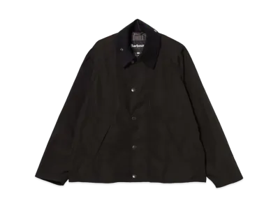 Barbour x BEAMS F Transport Jacket Polyester Memory Twill Jacket "Black"