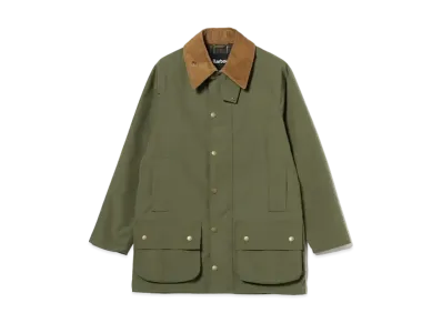 Barbour x BEAMS F Beaufort Polyester Cotton Jacket "Green"